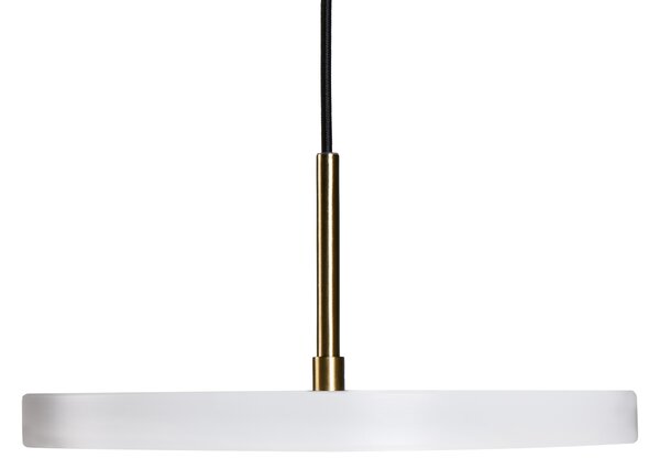 LED závěsná lampa EVENLODE Kov Bílá