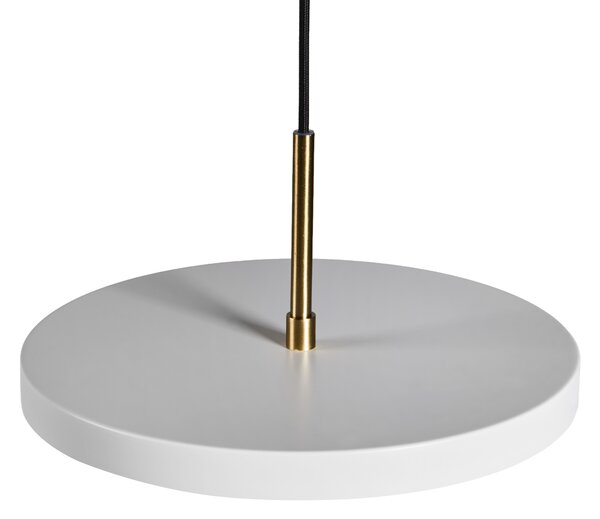 LED závěsná lampa EVENLODE Kov Bílá
