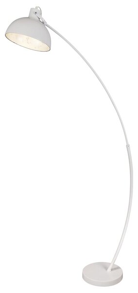 Rabalux 5594 Otto Moderní stojací lampa | E27 | Bílá | Kov | Stříbrná - r-5594