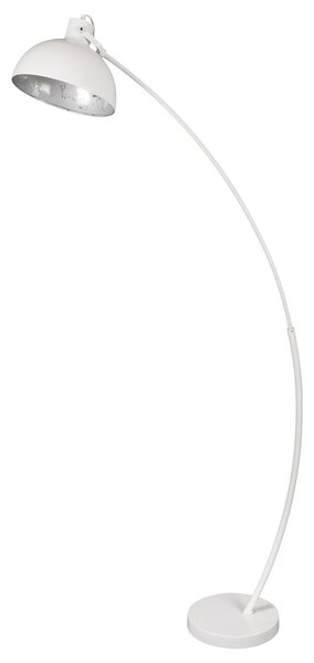 Rabalux 5594 Otto Moderní stojací lampa | E27 | Bílá | Kov | Stříbrná - r-5594