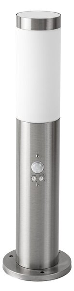 Rabalux 8267 Inox torch Zahradní sloupkové světlo | E27 | Bílá | Chrom | Kov - r-8267