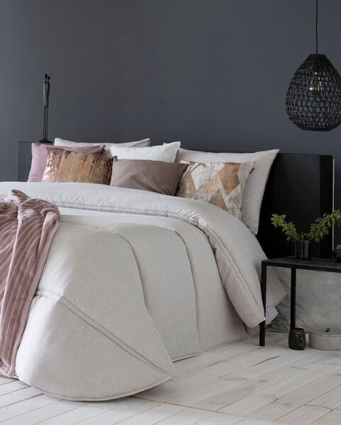 Textil Antilo Přehoz na postel Aren Beige, světle béžový Rozměr: 270x270 cm