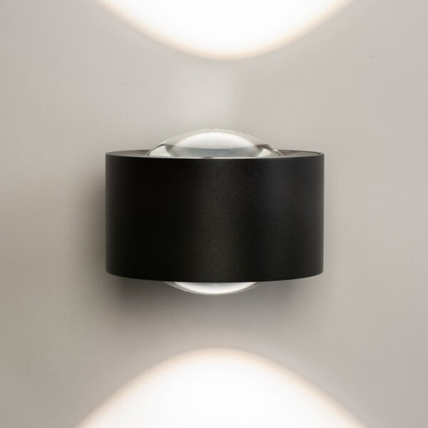 Nástěnné venkovní LED svítidlo Monroe Black X IP65 (LMD)