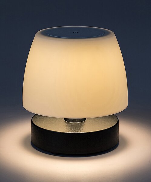 Rabalux 7040 Odera LED venkovní svítidlo | Teplá bílá | Stmívatelné | 3W | Bílá | Černá - r-7040