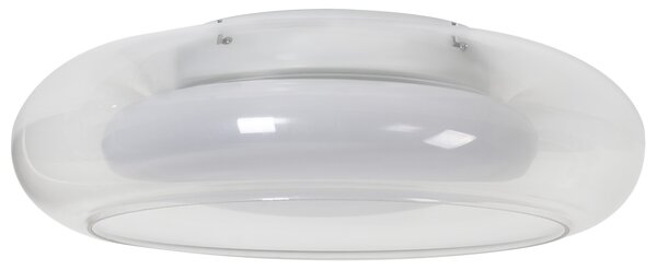 LED stropní lampa NITH se stmívačem Sklo Průhledná