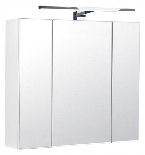 Závěsná koupelnová skříňka Better Home bílá se zrcadlem 60 cm