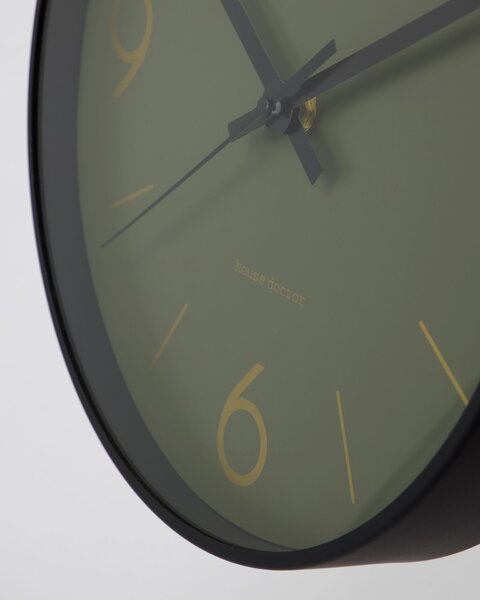 Nástěnné hodiny Dark Green Ø 25 cm