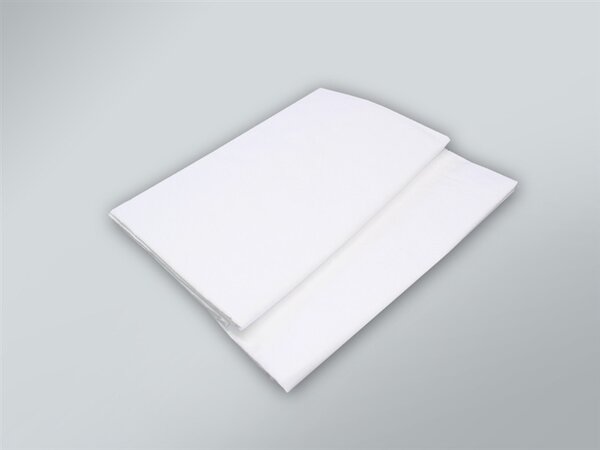 Vesna | Prostěradlo bavlna plátno bílé 220x260 cm
