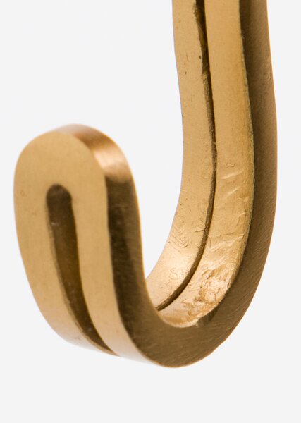 Kovové háčky Brass Finish – set 4 ks