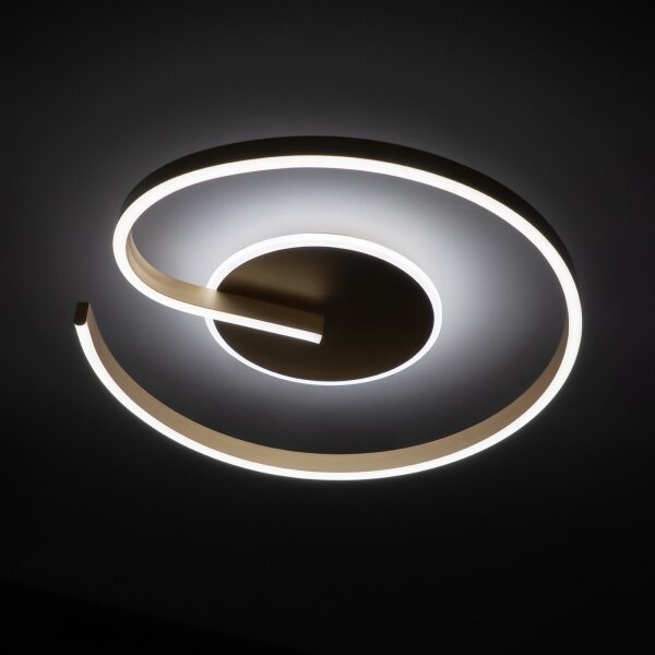 Brilagi -LED Stmívatelné stropní svítidlo SPIRAL LED/56W/230V 3000/4000/6000K+DO