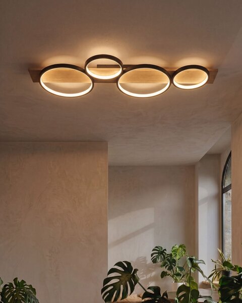 LED stropní lampa SPEAN Kov Černá
