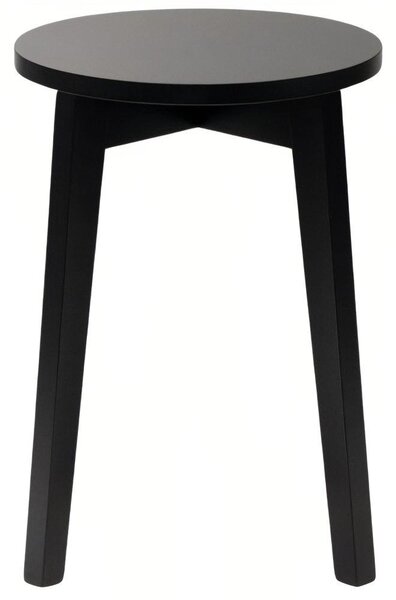 FormWood Černá dřevěná stolička Tabonta 46 cm