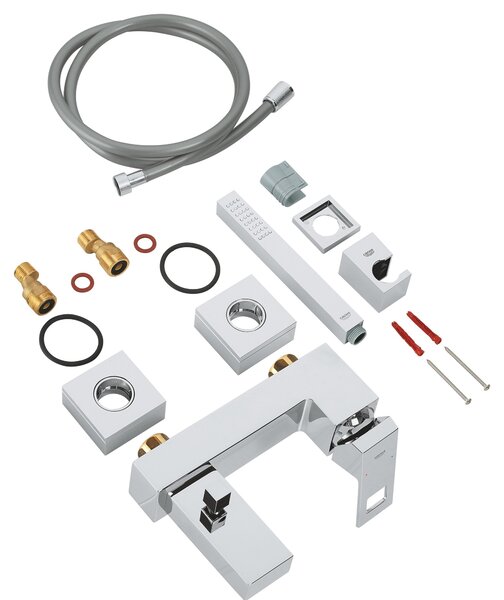 Grohe Eurocube vanová baterie na stěnu chrom 23141000