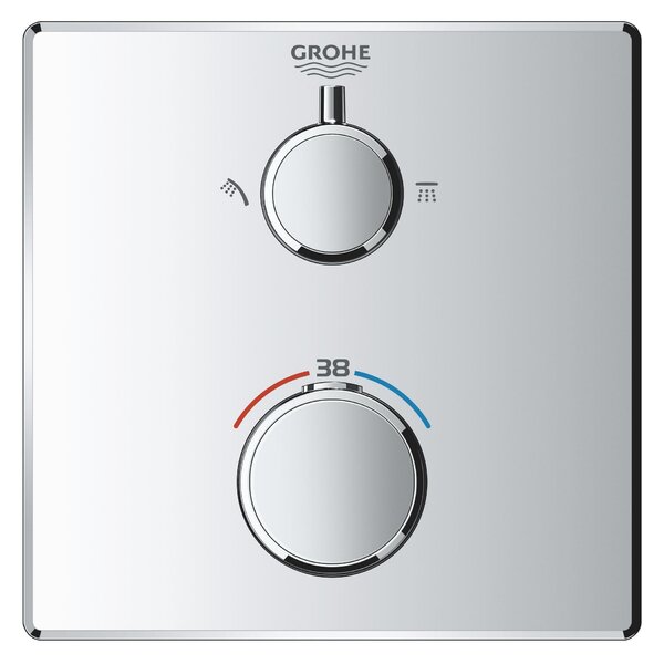 Grohe Grohtherm vanová baterie pod omítku s termostatem chrom 24079000