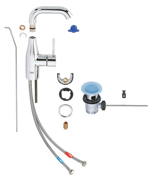 Grohe Essence umyvadlová baterie stojící chrom 23462001