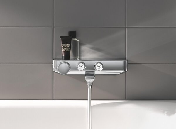 Grohe Grohtherm SmartControl vanová baterie na stěnu s termostatem chrom 34718000