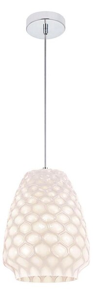 Lustr na lanku FELICIA 1xE27/60W/230V bílá