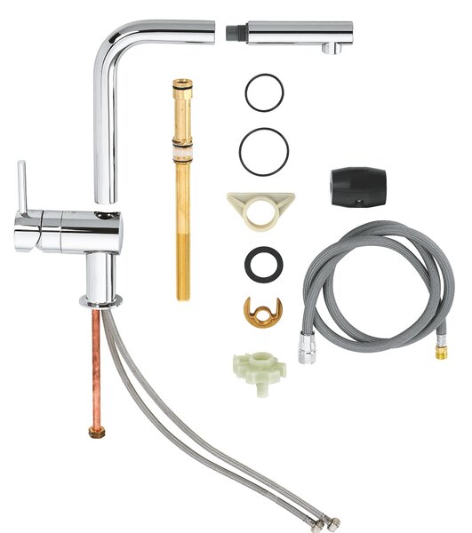 Grohe Minta kuchyňská baterie stojící chrom 32168000
