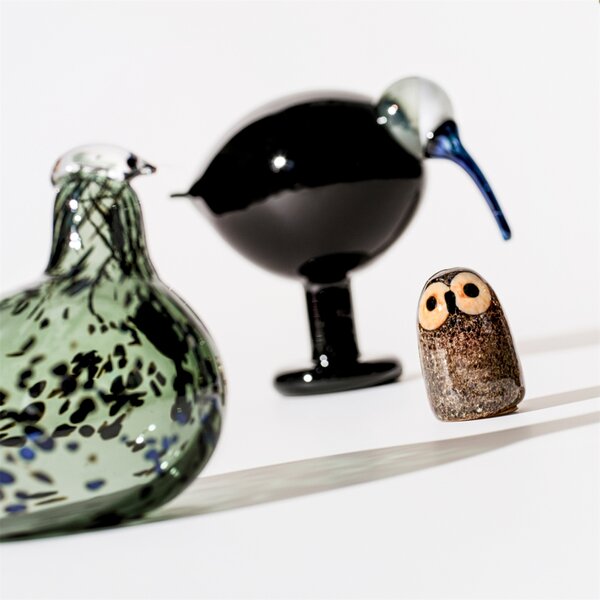 Iittala Ptáček Toikka Little Barn Owl, hnědý