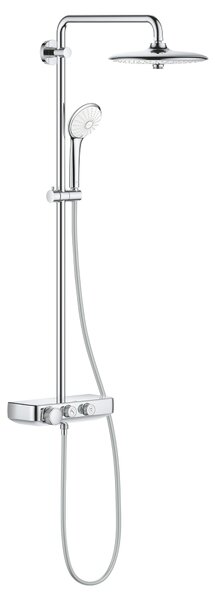 Grohe Euphoria sprchová sada na stěnu s termostatem s dešťovou sprchou chrom 26509000