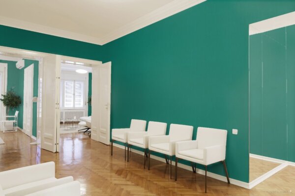 A.S. Création | Vliesová tapeta na zeď Versace 96228-5 | 0,70 x 10,05 m | tyrkysová