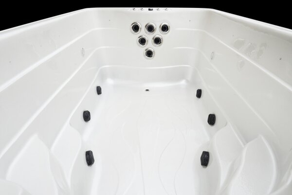 Relax na MAX Swim Spa SR 853 Barva: mramorově-bílá, Barva bočnice: šedá