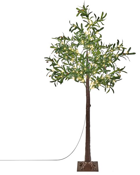 Venkovní dekorace LED CELIONI 180 cm Stromek Zelená