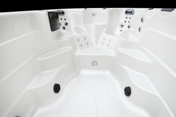 Relax na MAX Swim Spa SR 853 Barva: mramorově-bílá, Barva bočnice: šedá