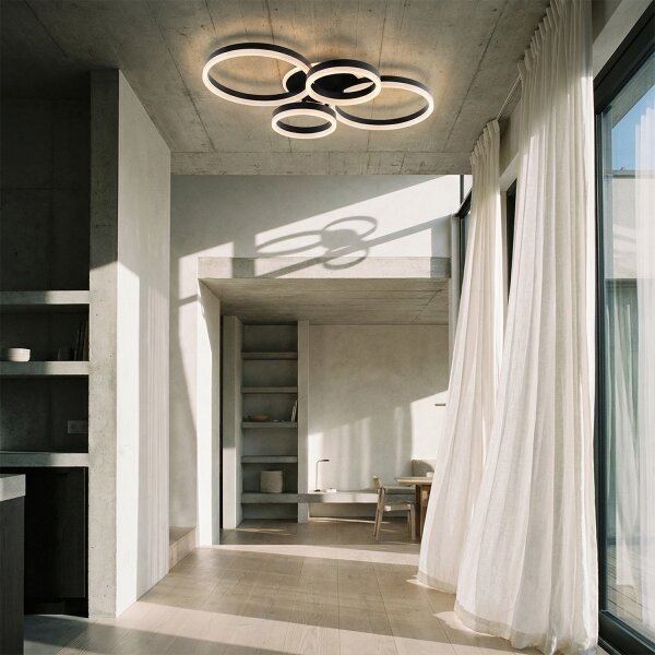 Brilagi - LED Stmívatelné stropní svítidlo ORBITS LED/49W/230V 3000-6000K + DO