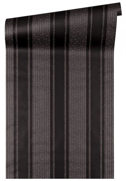 A.S. Création | Vliesová tapeta na zeď Versace 96237-3 | 0,70 x 10,05 m | šedá, černá