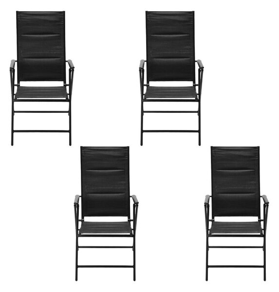 Set 4ks zahradních polohovacích židlí AVENBERG TONY