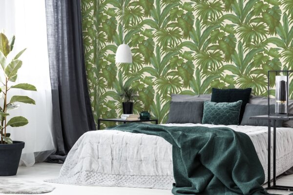 A.S. Création | Vliesová tapeta na zeď Versace 96240-5 | 0,70 x 10,05 m | bílá, zelená