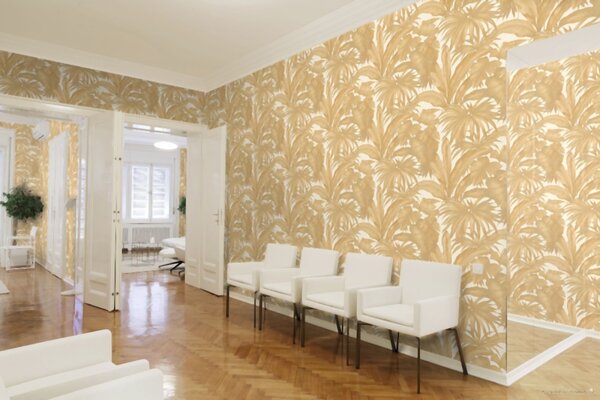 A.S. Création | Vliesová tapeta na zeď Versace 96240-4 | 0,70 x 10,05 m | bílá, zlatá