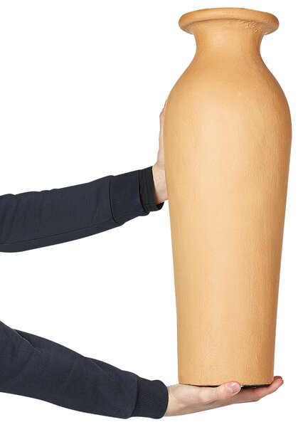 Dekorativní váza MUAR Keramika 60 cm Oranžová