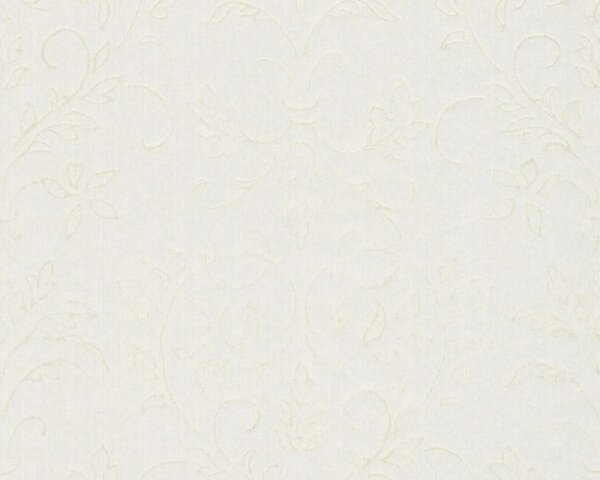 Textilní tapeta na zeď Ap Blanc 2906-18 | 0,53 x 10,05 m | béžová, bílá | A.S. Création