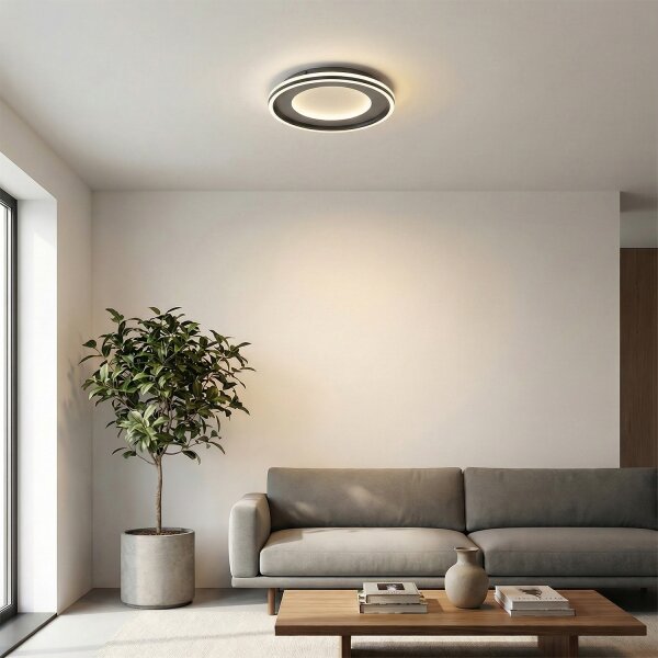 Brilagi - LED Stmívatelné svítidlo TRIVARO LED/56W/230V 3000-6000K pr. 30 cm +DO