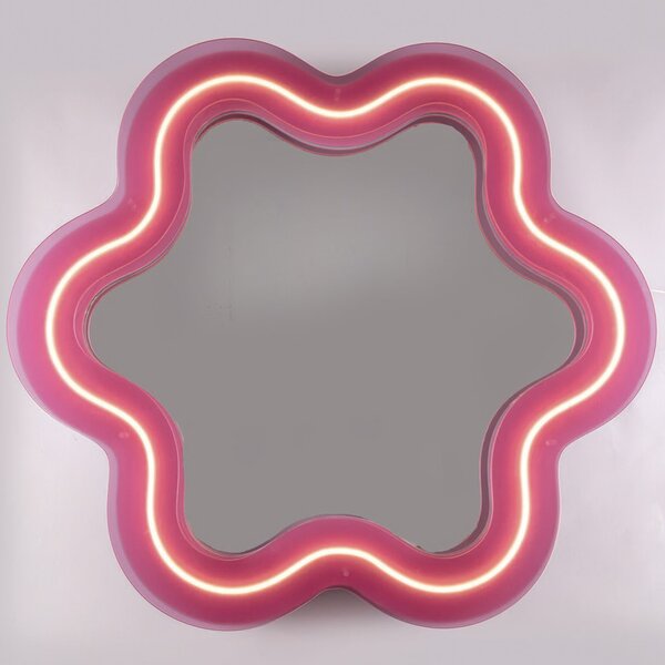 Seletti designová zrcadla Supercurve Mirror Flower Large