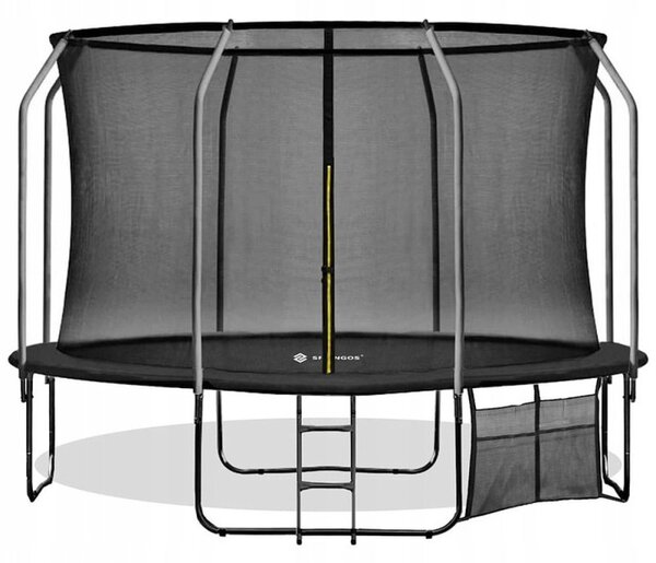 Trampolína SPRINGOS MAX 366 cm s vnitřní ochrannou sítí + žebřík