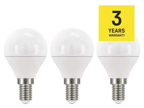 Emos lighting LED žárovka Classic Mini Globe / E14 / 5 W (40 W) / 470 lm / teplá bílá 1525731211