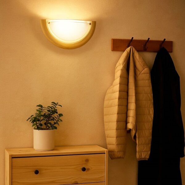 Brilagi - Nástěnné svítidlo ORBIS 1xE27/60W/230V 30 cm borovice