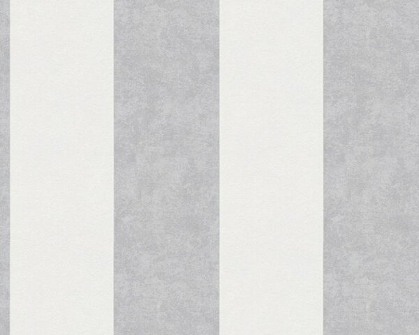 A.S. Création | Vliesová tapeta na zeď Memory 32990-2 | 0,53 x 10,05 m | bílá, šedá