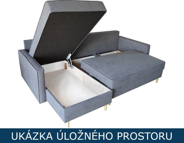 Rozkládací sedací souprava Willy - Kronos 11 Varianta: Levá