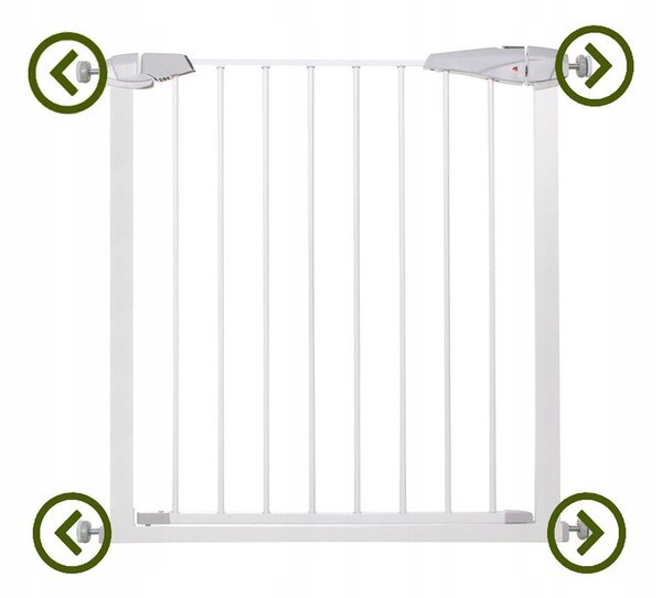 Dětská zábrana nastavitelná 76-113 cm SPRINGOS BabyLock bílá
