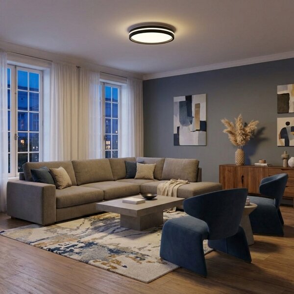 Brilagi - LED Stmívat. svítidlo NAOMI LED/48W/230V 3000-6500K pr. 39 cm černá+DO