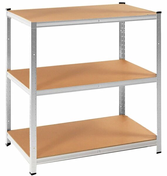 2x Kovový regál 180x90x40 cm 5 polic SPRINGOS HA5161