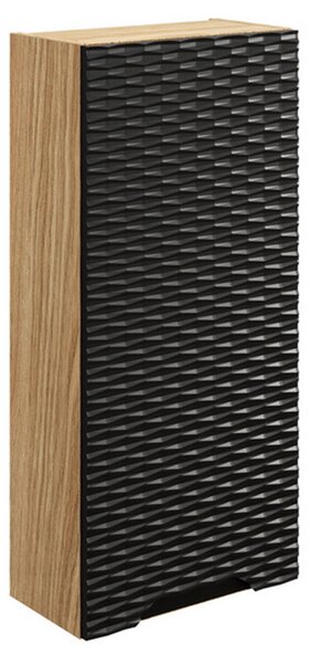 Koupelnová horní skříňka OCEAN BLACK 35 cm