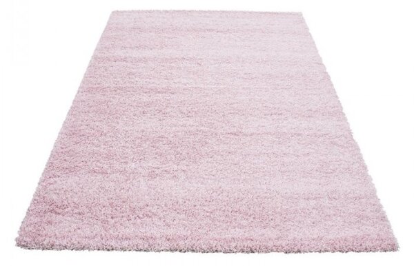 Vopi | Kusový koberec Life shaggy 1500 pink - Kulatý 200 cm průměr