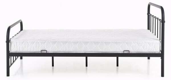 Jednolůžková postel 120 cm Lashell 120 (bez matrace) (černá)