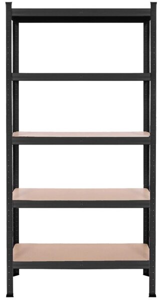 Kovový regál 150x75x30 cm, 5 polic SPRINGOS HA5261