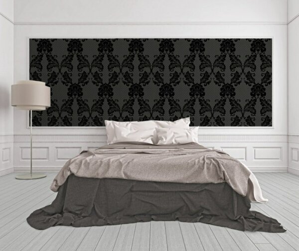 A.S. Création | Vliesová tapeta na zeď Luxury Wallpaper 30544-5 | 0,52 x 10 05 m | šedá, černá